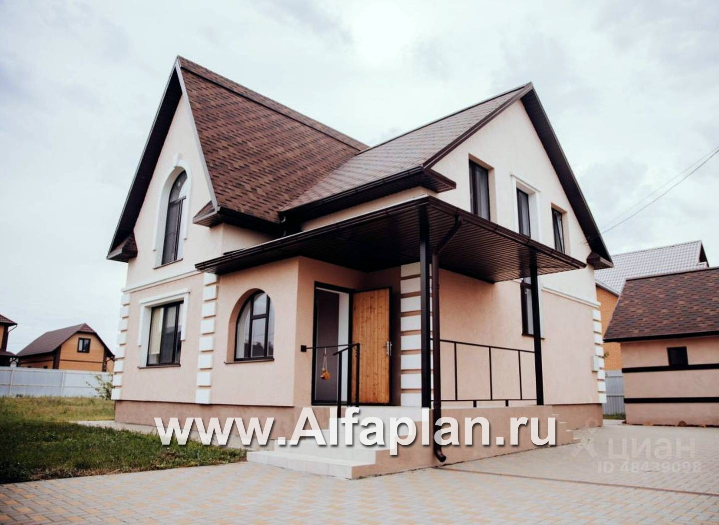 Строительство дома по проекту 103A - фото №2