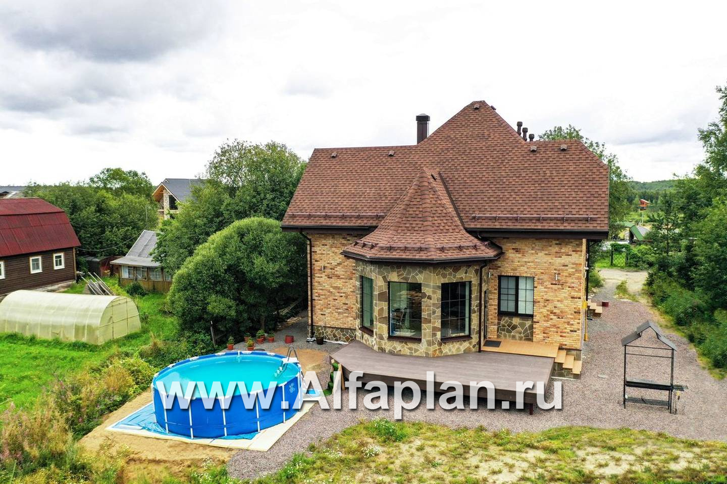 Строительство дома по проекту 47A-S - фото №7