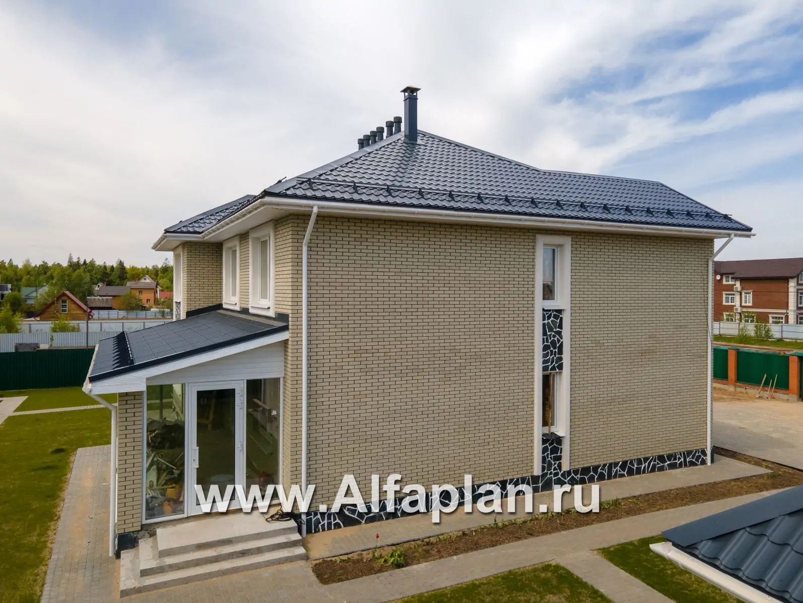 Строительство дома по проекту 197A - фото №4