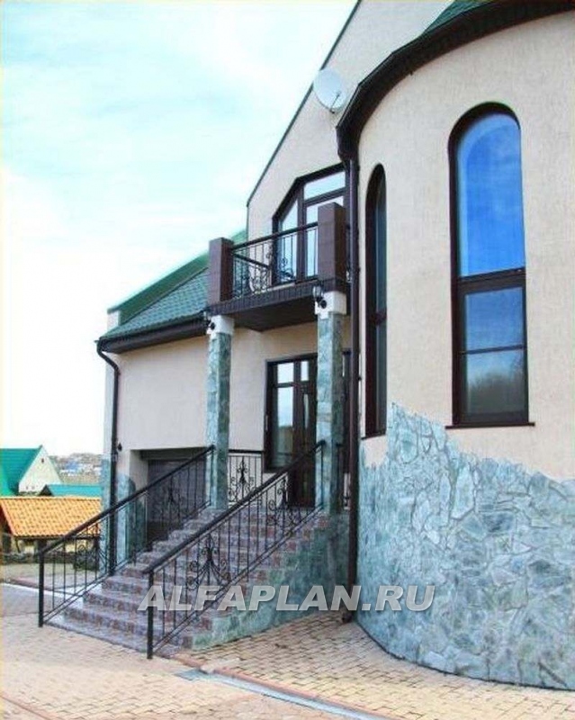 Строительство дома по проекту 25A - фото №2