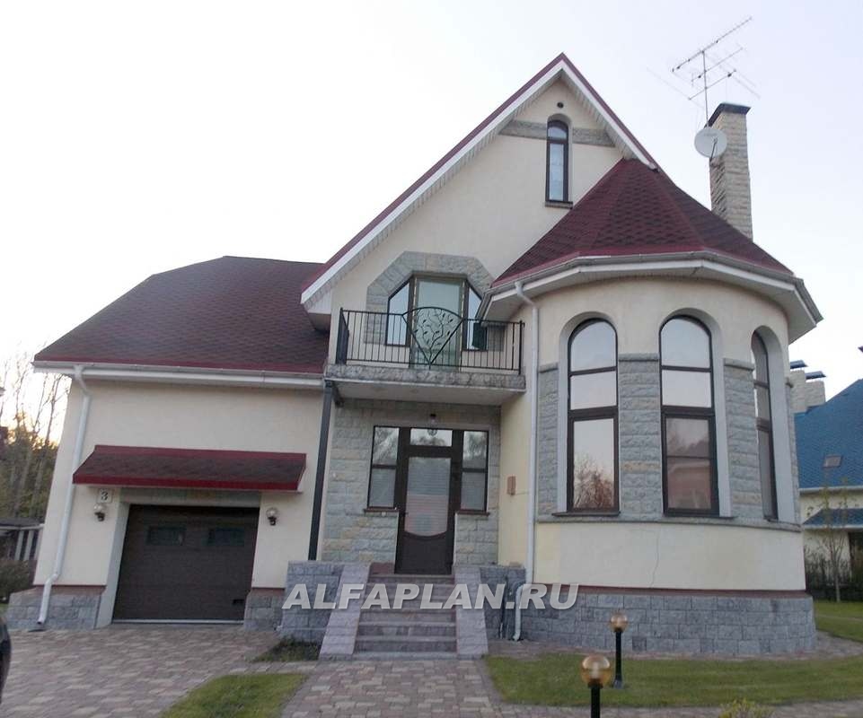 Строительство дома по проекту 25A - фото №13