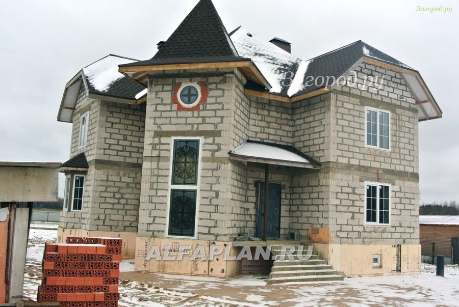 Строительство дома по проекту 45A - фото №2