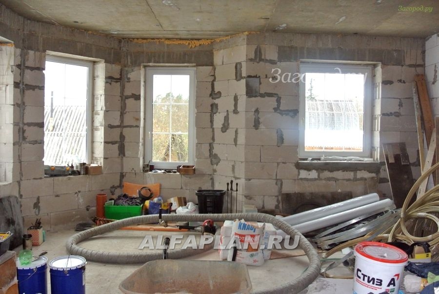 Строительство дома по проекту 45A - фото №8