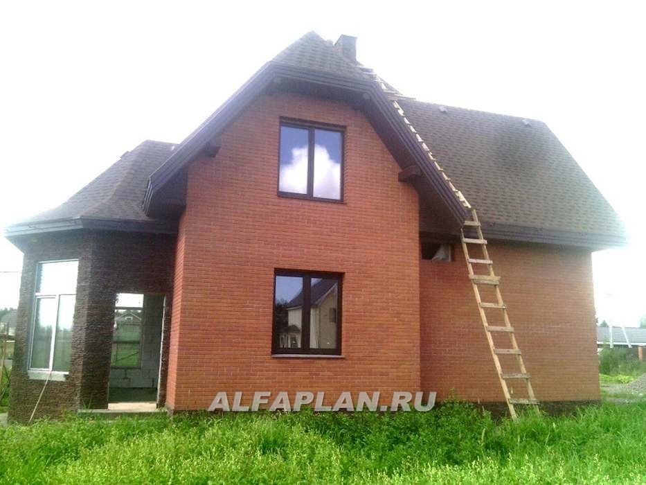 Строительство дома по проекту 47A - фото №3