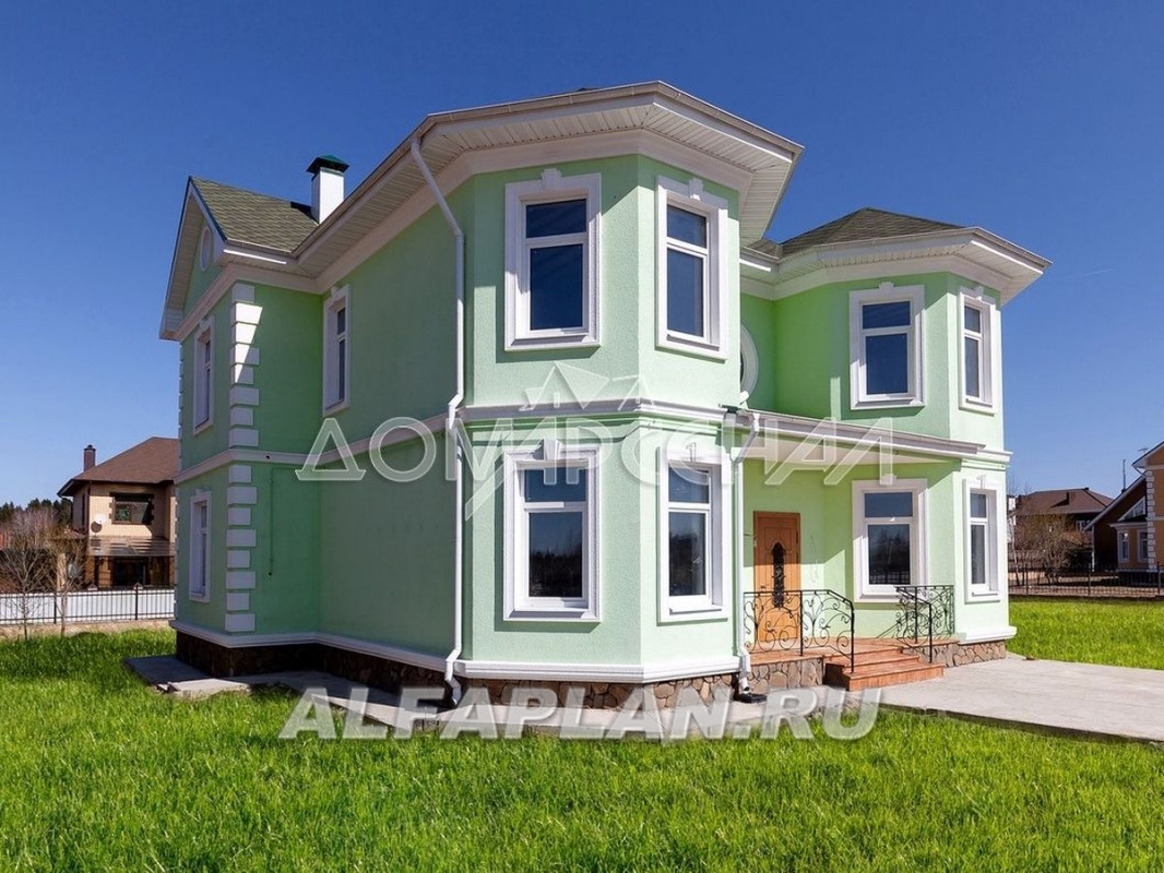 Строительство дома по проекту 49E - фото №6