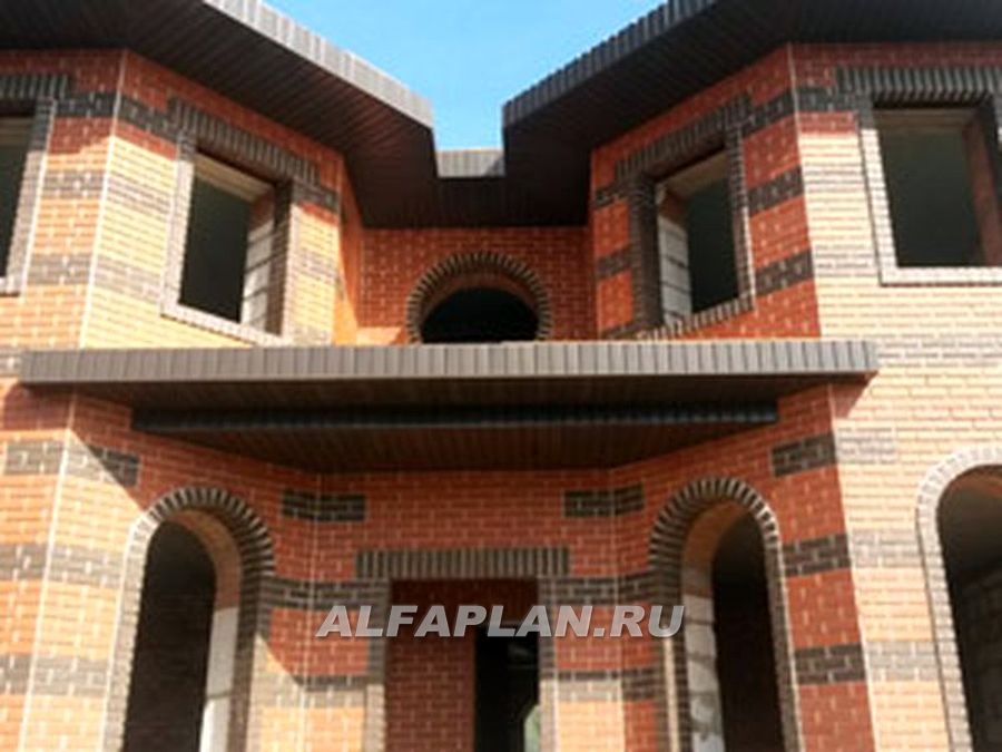 Строительство дома по проекту 49E - фото №2