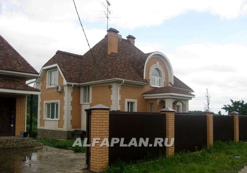 Строительство дома по проекту 50A - фото №1