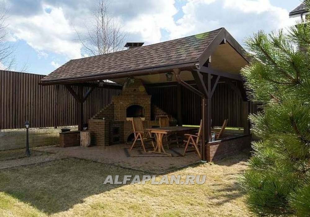 Строительство дома по проекту 56A - фото №8