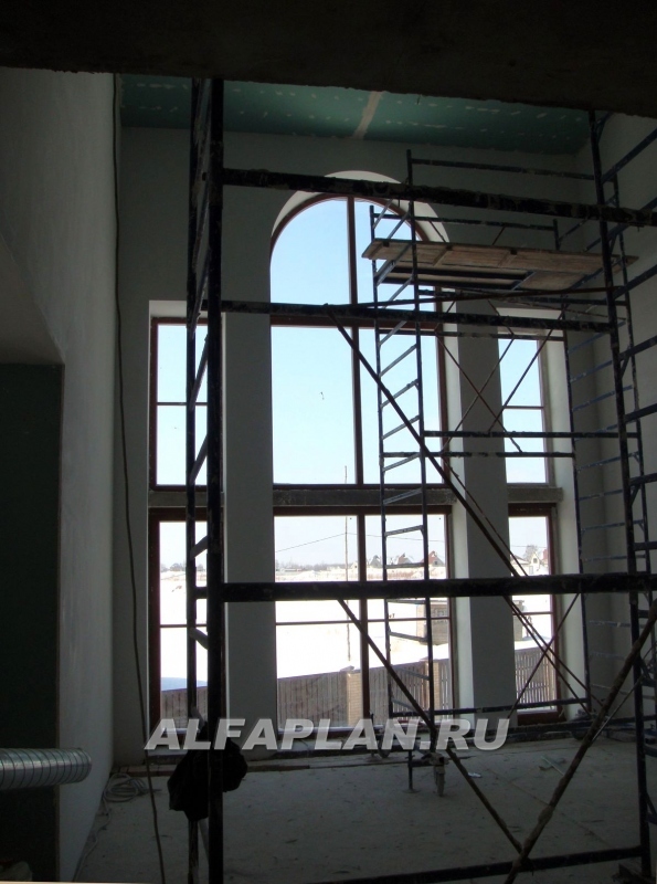 Строительство дома по проекту 58A - фото №18