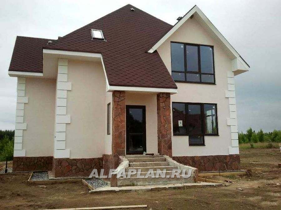 Строительство дома по проекту 61A - фото №4