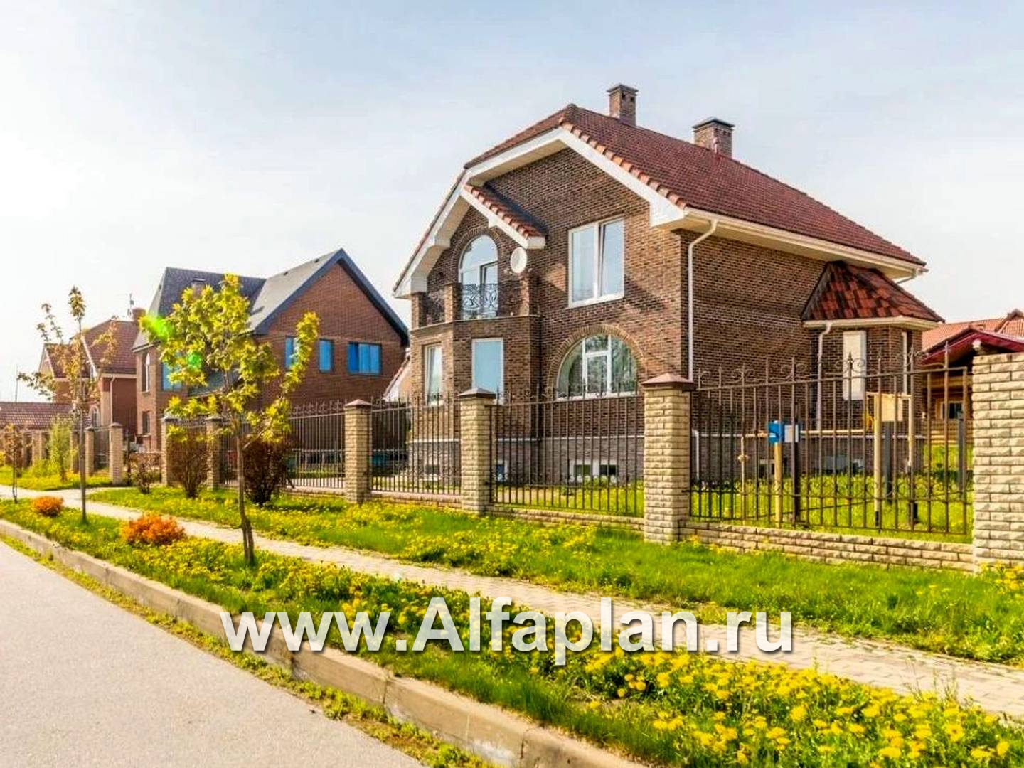 Строительство дома по проекту 70B - фото №6