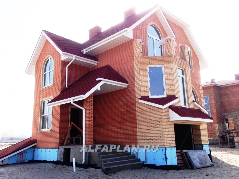 Строительство дома по проекту 70H - фото №2