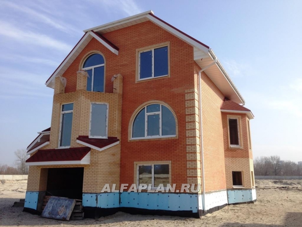 Строительство дома по проекту 70H - фото №4