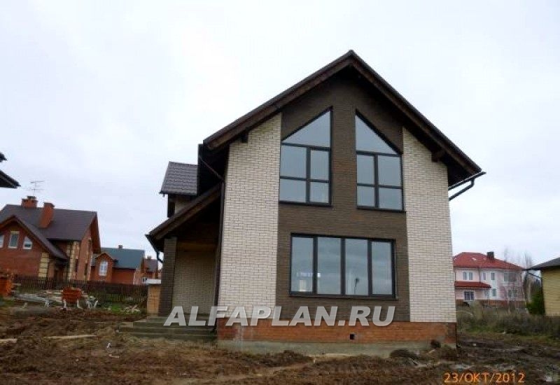 Строительство дома по проекту 71B - фото №1