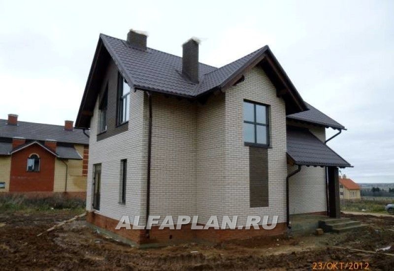 Строительство дома по проекту 71B - фото №4