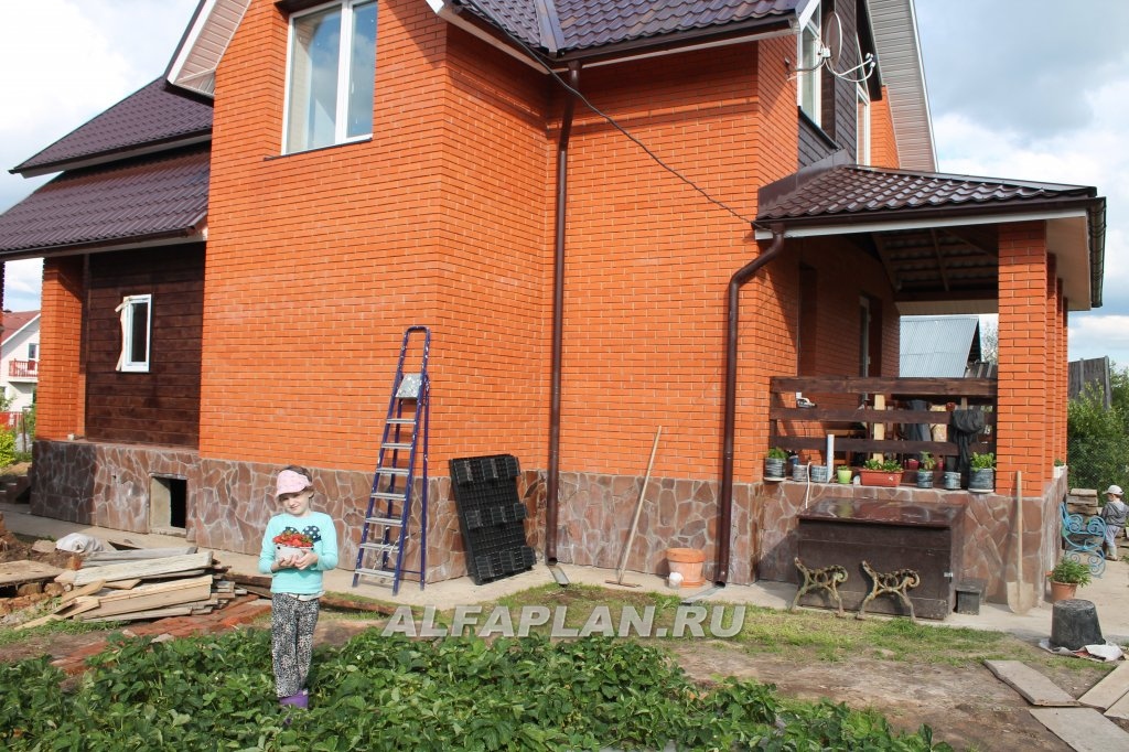 Строительство дома по проекту 71B - фото №4