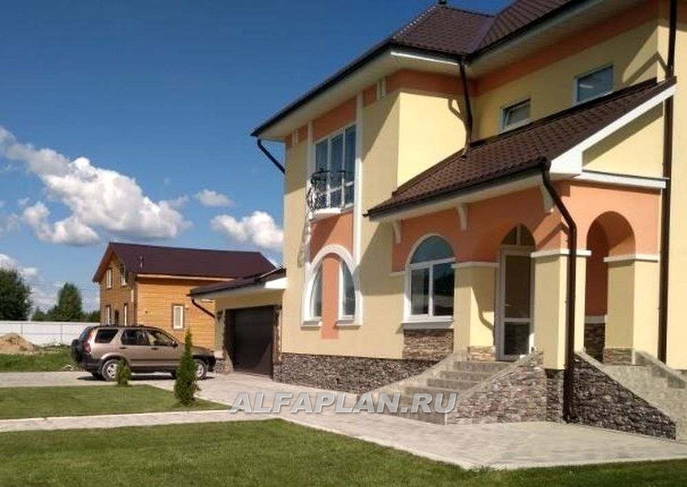 Строительство дома по проекту 76A - фото №4