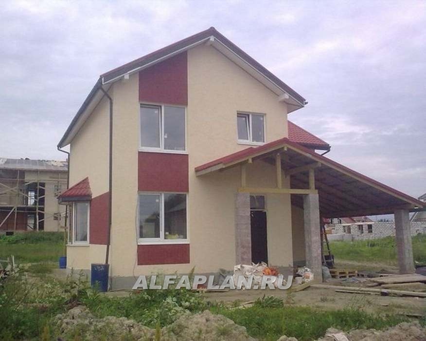 Строительство дома по проекту 79B - фото №2