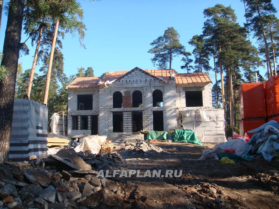 Строительство дома по проекту 81A - фото №14