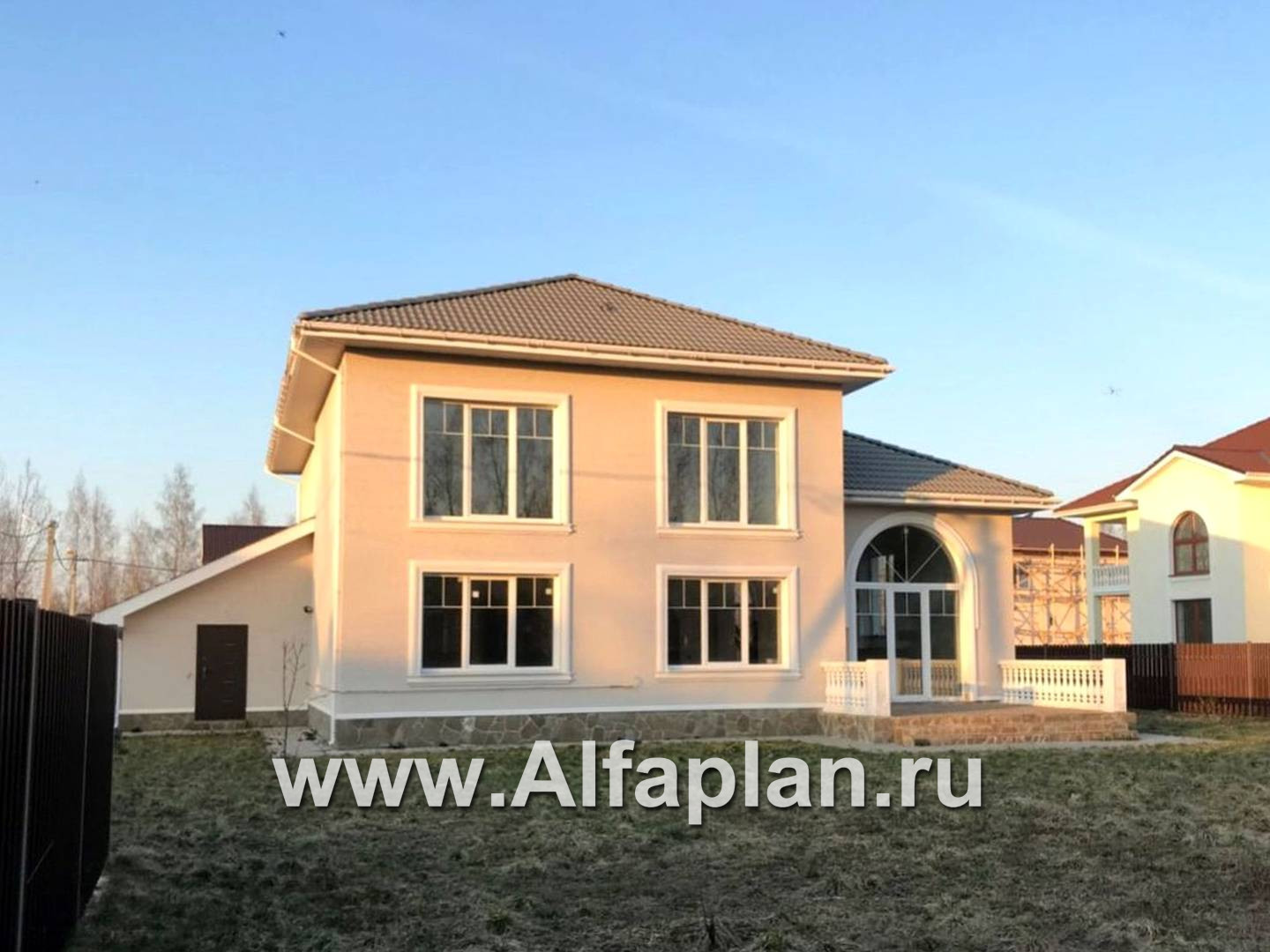 Строительство дома по проекту 86A - фото №4