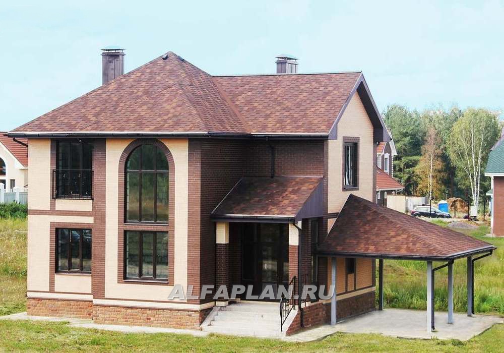 Строительство дома по проекту 87A - фото №5