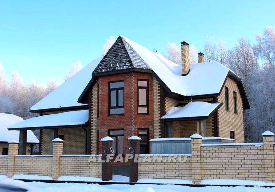 Строительство дома по проекту 88K - фото №4