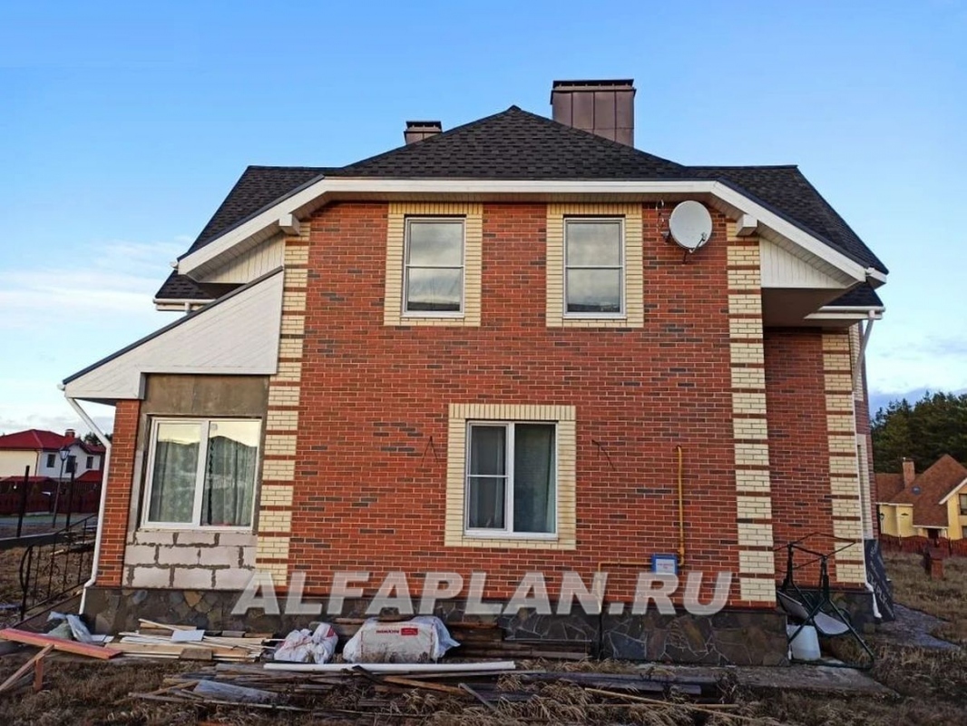 Строительство дома по проекту 88B - фото №6